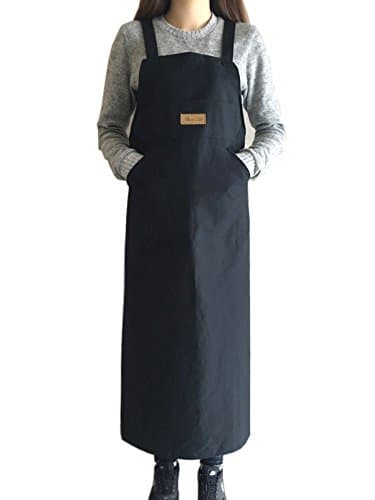 Artist apron/Long apron - Navy Blue