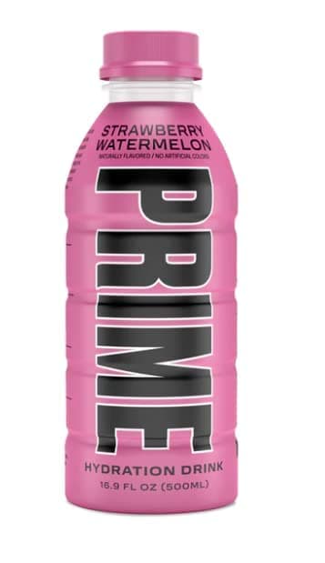 Prime Hydration Sports Drink and Electrolyte Beverage - 3 Pack (Strawberry Melon)