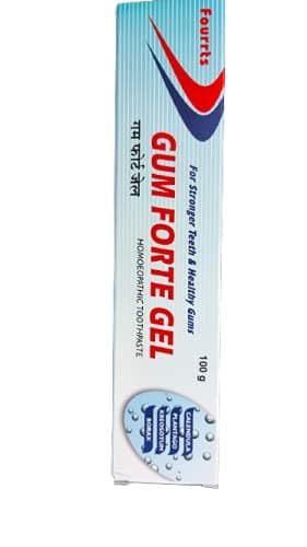 GERMAN HOMEO PHARMACY STRONGER TEETH HEALTHY GUM GEL 100g PACK OF 2