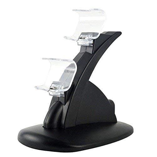 Dual LED USB Charger Charging Dock Stand Station for Sony PS4 Playstation 4 Games Controller Console Gaming Joystick Accessories [Video Game] [Video Game