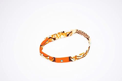 Orange & Brown Choker Necklace