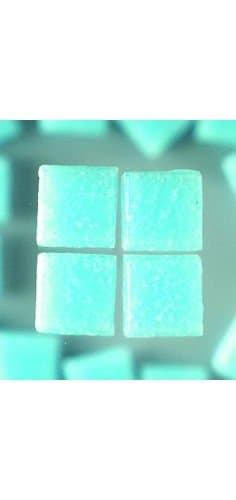 MosaixPro Glass Tiles 20 x 20 x 4 mm 200 g ~ 63 pcs. Light Azure Blue