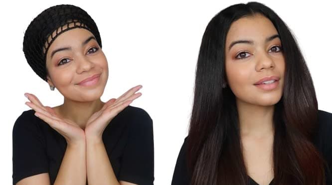 Tubi Wrap or Doobie Cap, One Size Mesh Crochet Wrap Doobie Cap Hat HairNet Knit Snood Women Cover Ornament for Sleeping