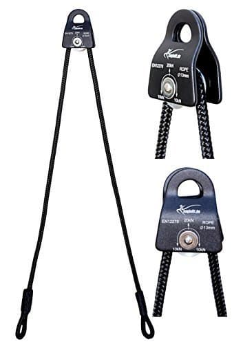 eaglefit Sling Trainer Extension with Deflection Pulley and Rope; for sling trainer