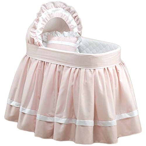 BabyDoll Sweet Petite Bassinet Bedding Set, Pink