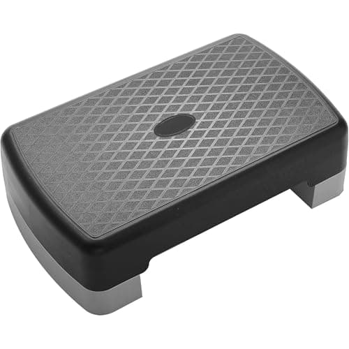 BalanceFrom Adjustable Workout Aerobic Stepper Step Platform Trainer, Gray