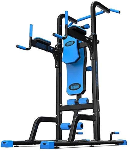 SJNQJJ Power Tower Dip Station Pull Up Bar for Home Gym Strength Training Workout Equipment Multi-Function Household Pull-ups Fitness Exercise Equipment
