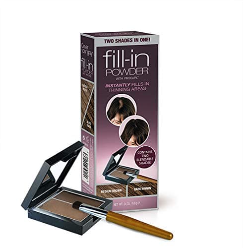 Cover Your Gray Fill-In Powder - Two Shades in One: Med/Dark Brown