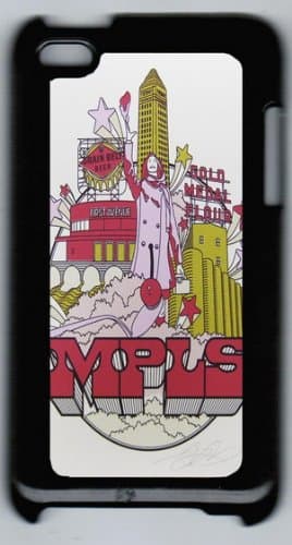 iPod Touch 4th generation Black/White Case - Just Do It iTouch 4 Snap On Hard Case - Vazza