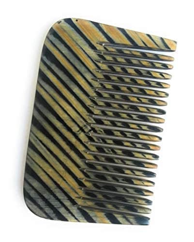 INSTOOKNatural Horn Comb Of Hair/Health Care Hair Comb Hairdressing Comb (Dimension 9.5 X 6.3 CM)