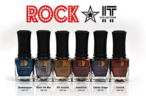 Dare to wear (Only Nail Polish) ROCK IT - Collection - 6 Full Size bottles 0.5oz/15ml