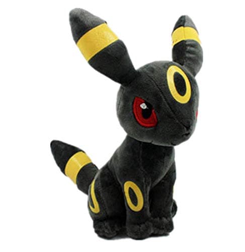 Ailancos Eevee Evolution Umbreon Anime Animals Plush Plushies Stuffed Doll Toy 8" Anime Gift