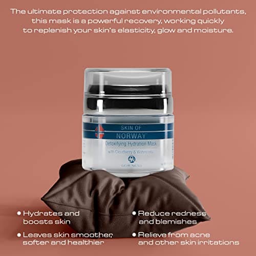 Geir Ness Skin of Norway Detoxifying Hydration Mask - Cloudberry & Watercress - Restore Elasticity and Beauty