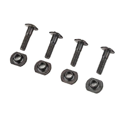 PHALANX 4 PACK BALLISTIC HELMET HARDWARE SET 7/8" (22MM) SCREWS/BOLTS & FLAT NUTS