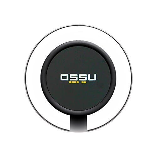 OSSU Qi Wireless Charging Pad Charger for Samsung Galaxy Note 5, S6, S6 Edge, S6 Edge+ Plus, MOTO 360 Smartwatch, Nexus 4, 5, 7 and All Qi Enable Devices Phones (Black)