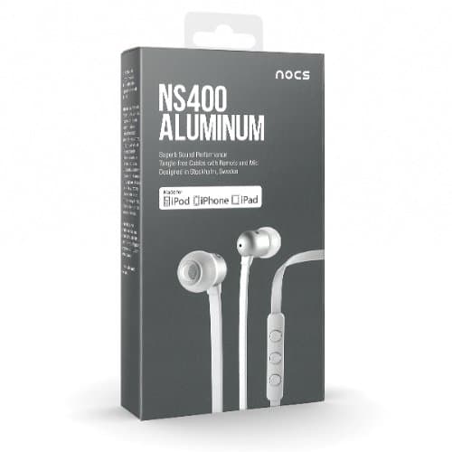 NOCS NS400-102 Earphones with Remote and Mic