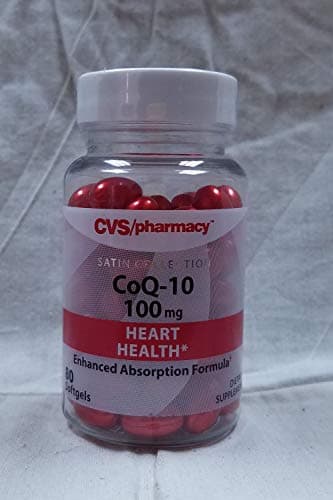 CVS Health Satin Collection COQ-10 Softgels 100mg, 80 Softgels