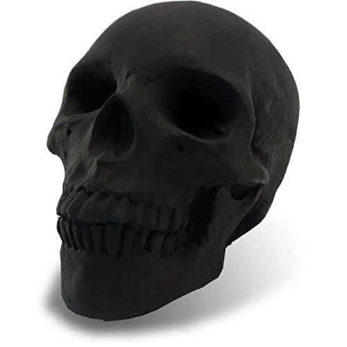 Fire Pit Skulls Small White (Black)