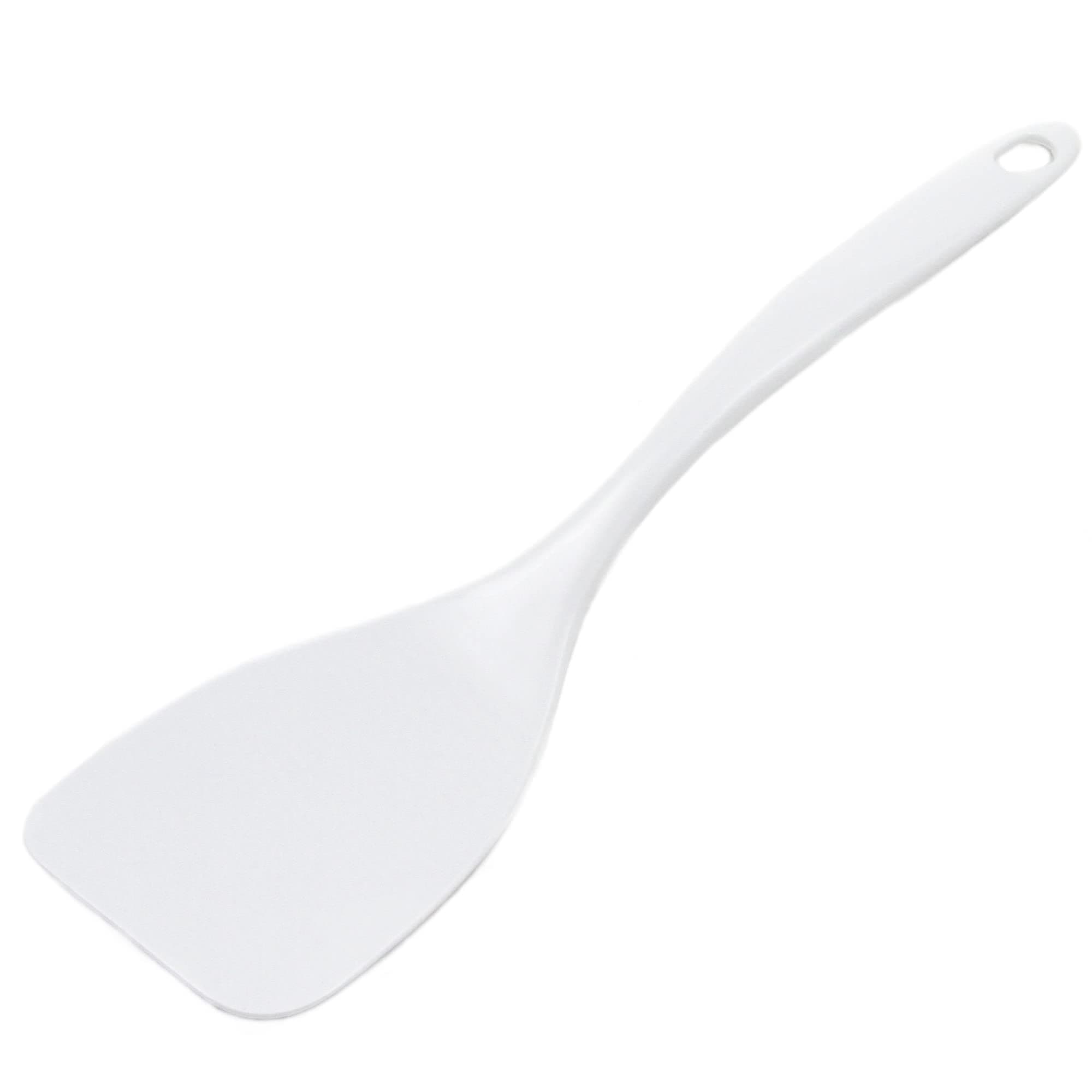 Chef Craft Basic Melamine Spatula/Turner, 11.25", White