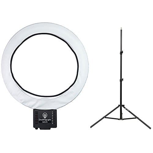 Nova Photo/Video Light with 6' Light Stand and Diffusion Cloth