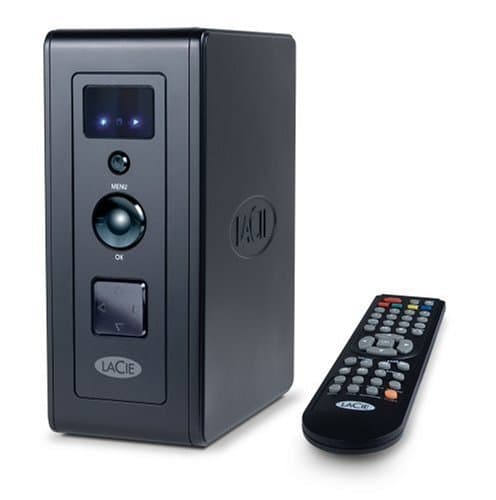 LaCie LaCinema Premier 301814 500 GB USB 2.0 Multimedia Hard Drive (Black)