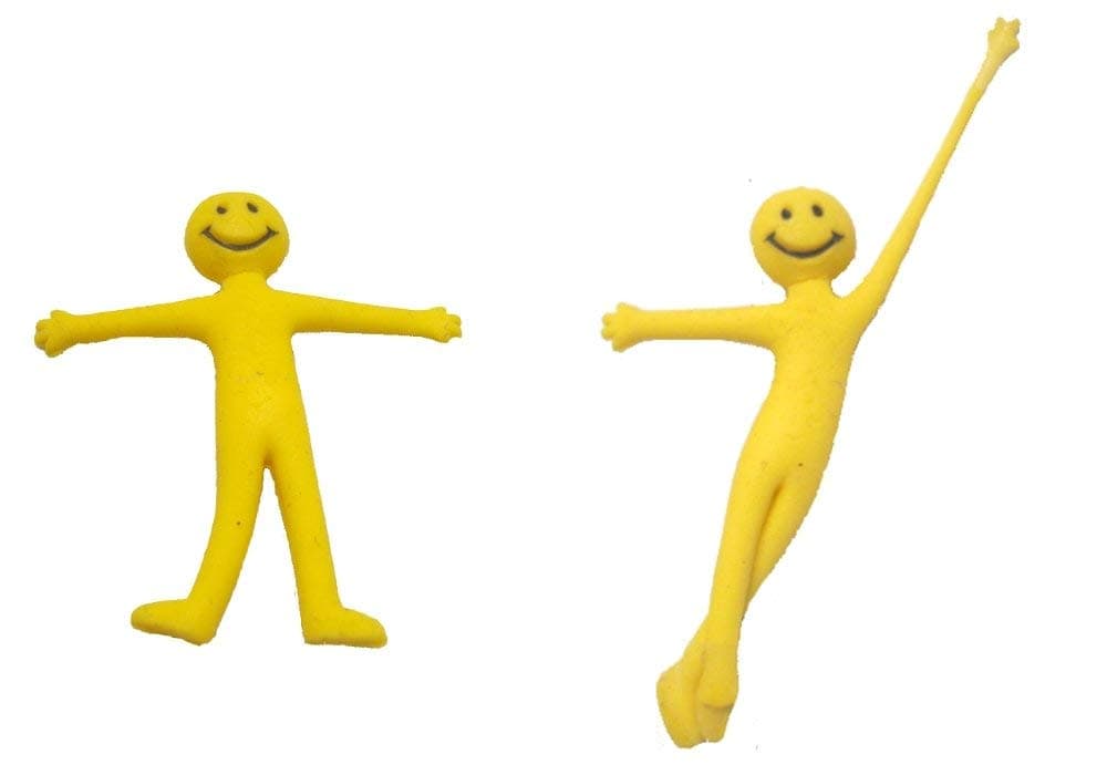 Kids Stretchy Smiley Man Party Bag Filler