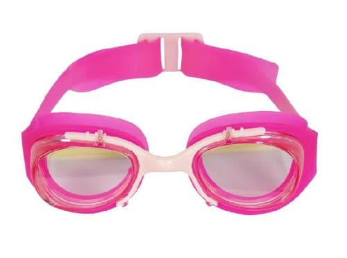 NABIJI Safety Anti-Fog Swimming Goggles Waterproof Adjustable Eyeglasses For Children (Pink)