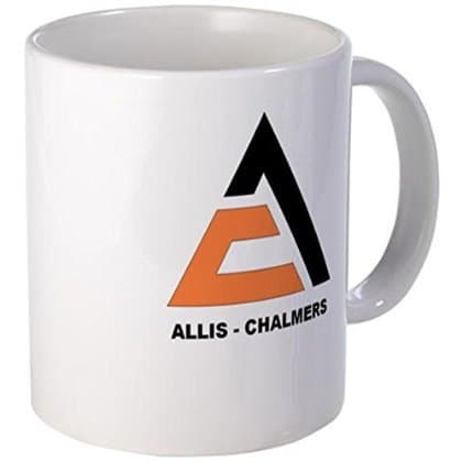 Demon Decal Mug - ALLIS-CHALMERS Mugs - 15 Ounce Ceramic White Coffee/Tea Cup "