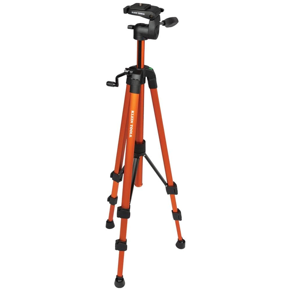 Klein Tools 69345 Tripod, Flexible Tripod with Mount, Lightweight Aluminum, Compatible with Klein Tools Laser Levels and Other Products
