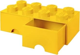 Lego Brick Drawer 8 Bright Yellow