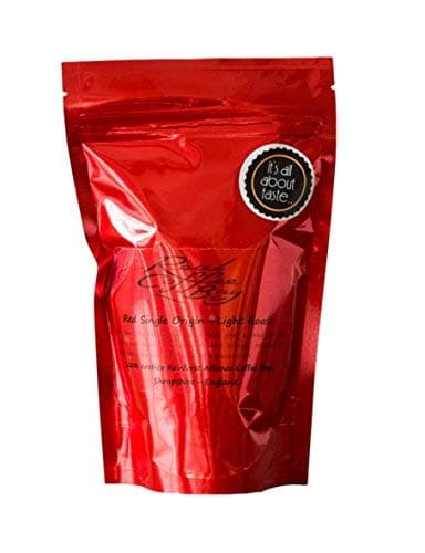 Red Blend Single Origin Speciality Light Roasted Arabica Fresh Ground Coffee Bags (100 Bags) - 900 g by Real Coffee Bag Co.
