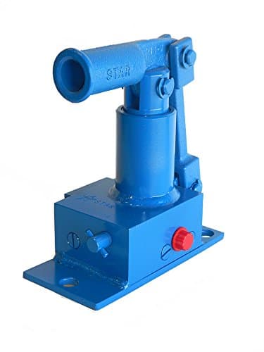 P5A-LR Hand Operated Hydraulic Pump Without Reservoir, 1000 psi, Blue