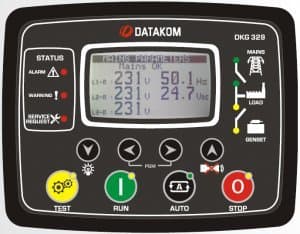 DATAKOM DKG-329 Generator/Mains Automatic Transfer Switch Control Panel/ATS