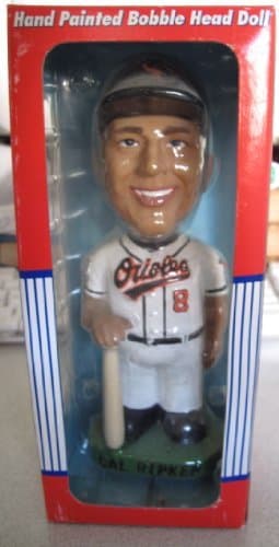 Cal Ripken Jr Hand Painted Bobble Head Doll Orioles by Bobble Dobbles