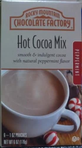 Rocky Mountain Chocolate Factory, Hot Cocoa Mixes, 6 Count, 6oz Box (Pack of 3) (Peppermint)