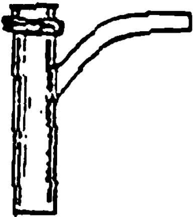 B6986c Dishwasher Branch Tailpiece 1-1/2" X 12"