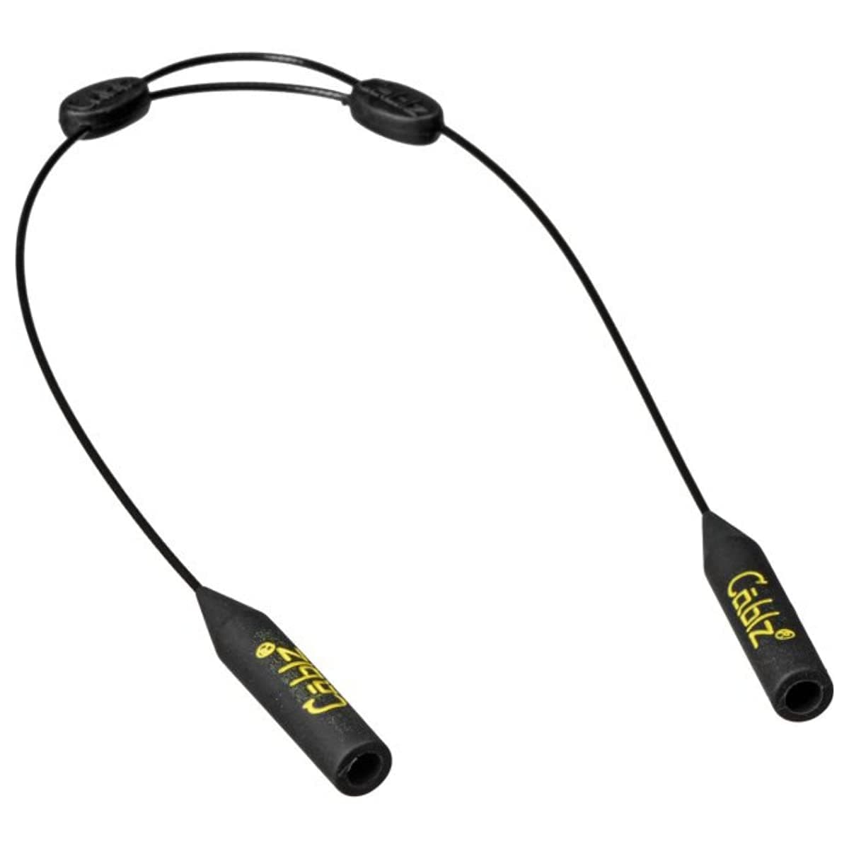 Zipz Adjustable Eyewear Retainer | Adjustable, Lightweight, Low Profile, Off-The-Neck Eyewear Retainer Strap | Black
