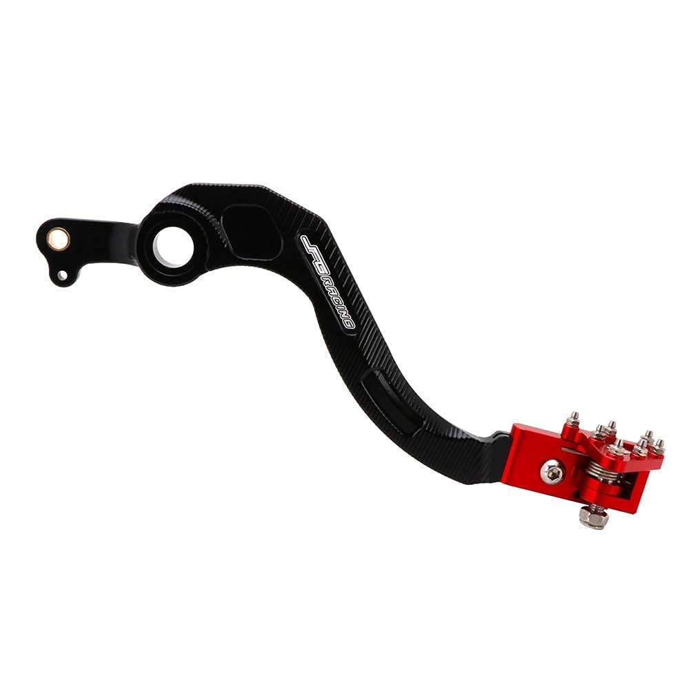 Rear Brake Foot Pedal Lever - Motorcycle CNC Aluminum Levers for CRF250R 2010-2019 CRF450R 2005-2019 CRF450RX 2017-2019 CRF250RX 2019 Dirt Pit Bike Motocross Motorbike Red
