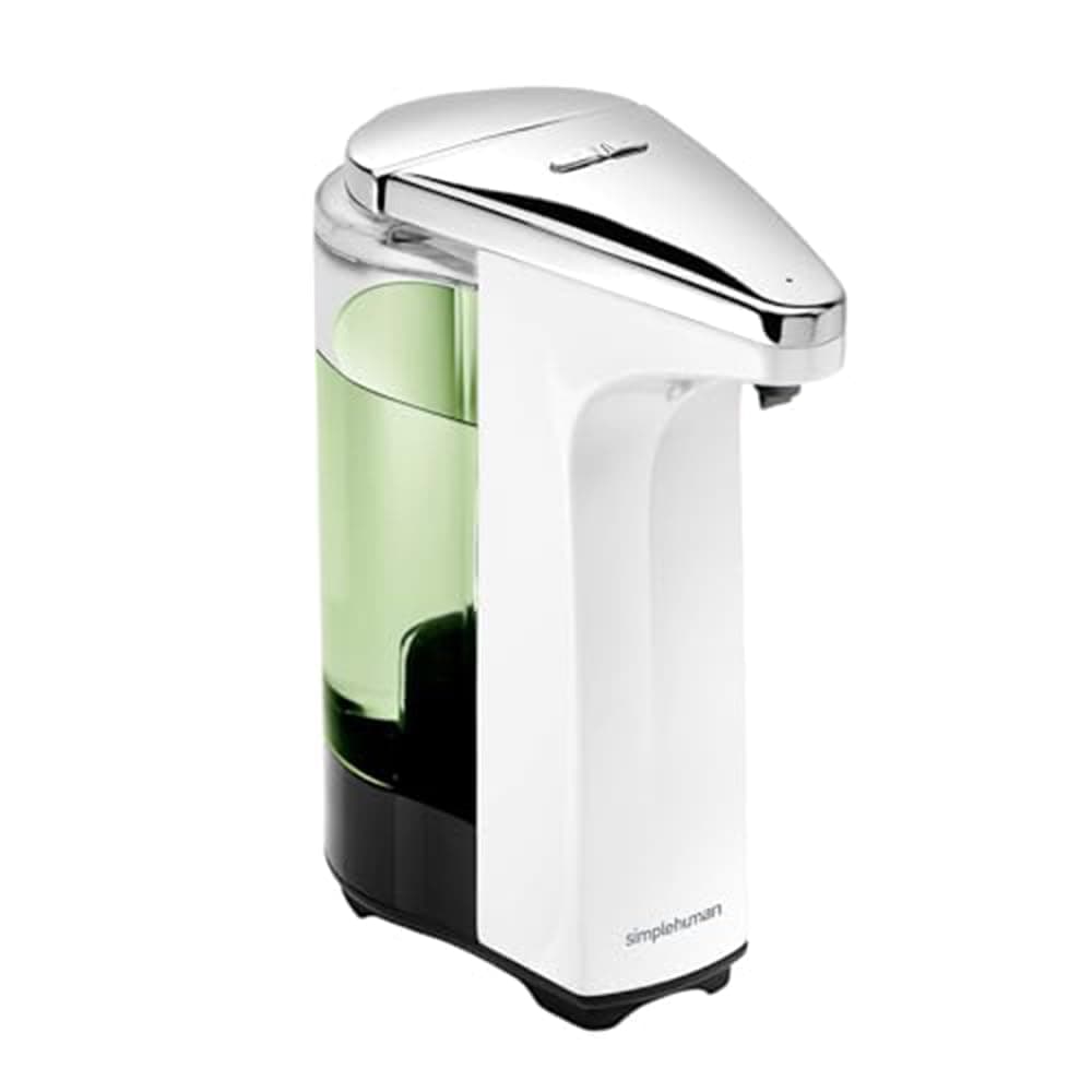simplehuman Sensor Pump Soap Dispenser 237ml White ST1018