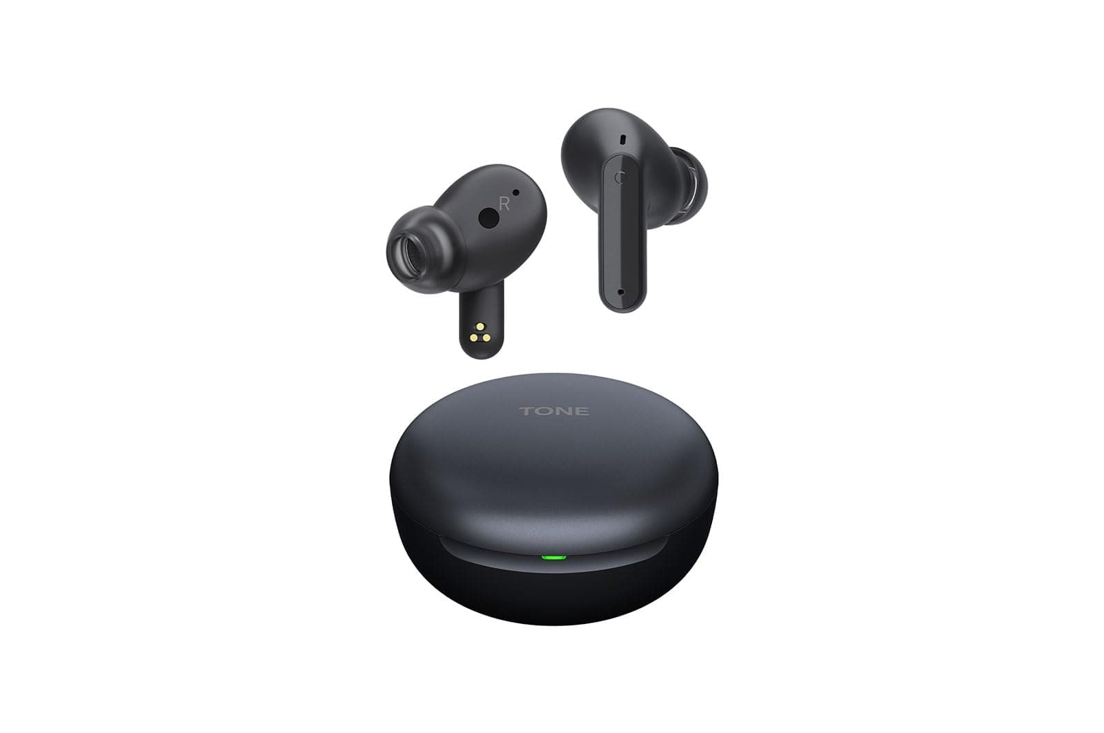LG TONE-FP5 TONE Free True Wireless Bluetooth Earbuds FP5 - Active Noise Cancelling , Black, small