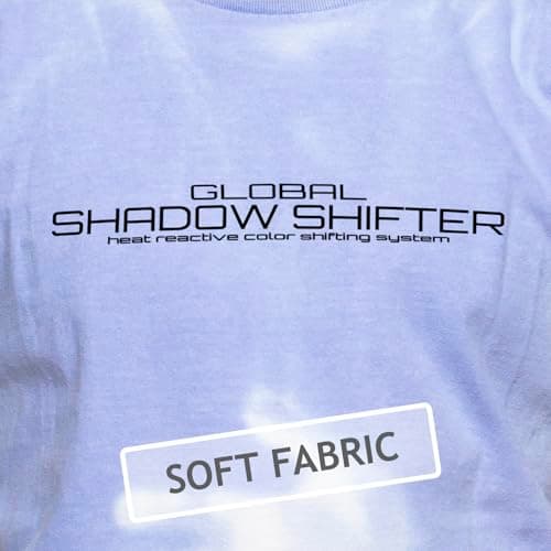 Shadow Shifter Kids Heat Reactive Color Changing T-Shirt Like 90s Tshirt Hypercolor - Made in The USA