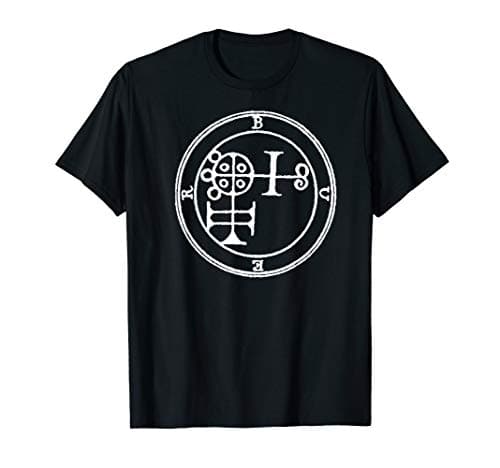 Signs and SymbolsSeal of Buer Sigil Talisman Demon Circle t-shirt