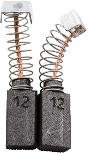 Specialty Carbon Brushes ca-17-23530 for AEG BH625 FIXTEC - 0.20x0.31x0.55'' - With Automatic Stop, Spring, Cable and Connector - Replaces original parts 4.931.310.684 & 4.931.382.551