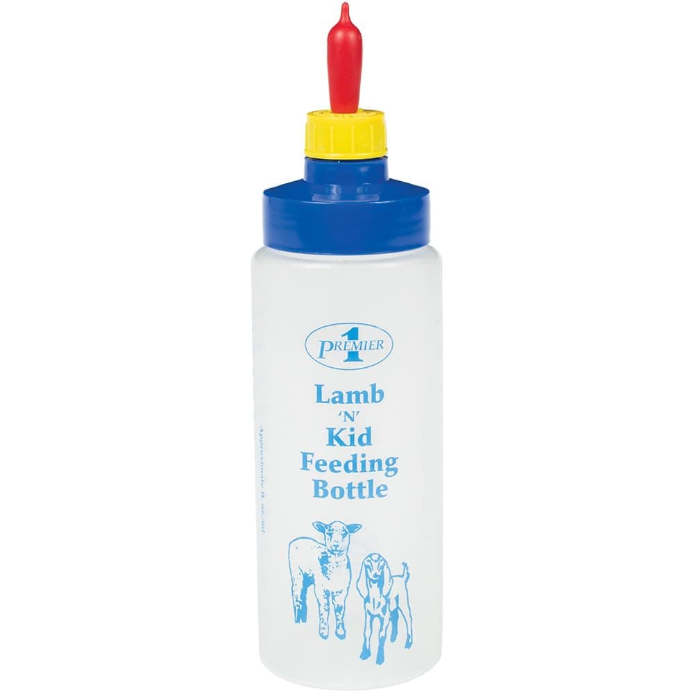Premier 1 Lamb 'N' Goat Kid Wide-Mouth Feeding Bottle (Bottle & Pritchard Teat)
