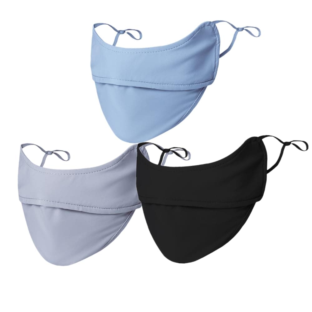 Ligart UV Face Mask Washable Reusable Exercise Breathable Sun Protection Golf Sports Face Mask for Women