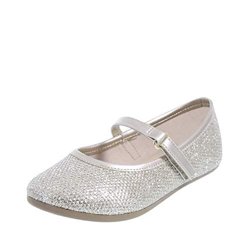 Girls' Toddler Shimmer Chelsea Flat