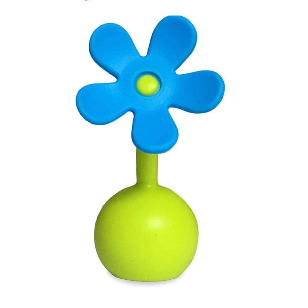 Haakaa Stopper Breastpump Stopper Manual Breast Pump Silicone Flower Stopper 100% Food Grade Silicone BPA PVC and Phthalate Free 1 pc, Blue