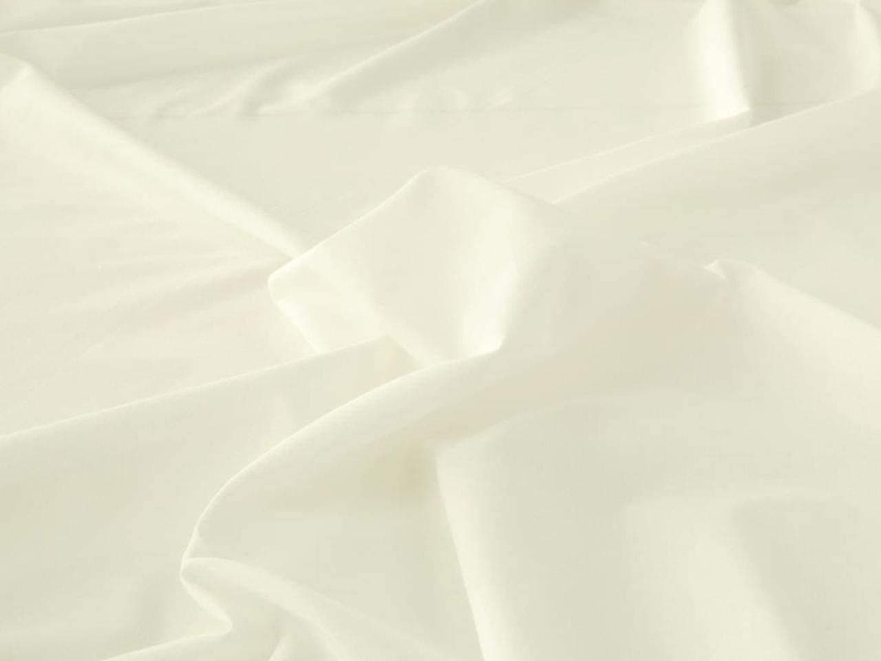 Pyrhan Ltd Plain Cotton Fabric – 100% Cotton Sewing Fabric for Dressmaking, Quilting, Crafting, Cushions, Pillowcases, Bedding Art, Curtains Lining Sold by The metre 60 Inch Width Approx (Ivory)