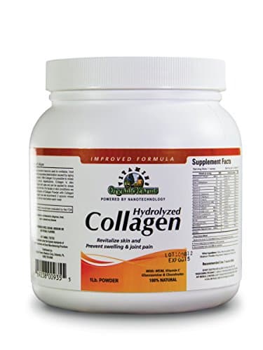 Collagen Complex Hydrolyzed - 1Lb. (16oz.) Powder - Nourishes and Revitalizes Your Body - 100% Natural Improved Formula.
