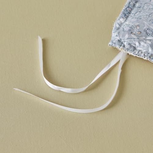 SUSYBAO Blue Orange Flower Duvet Cover Queen 100% Cotton 3 Pcs Set 1 Decorative Khaki Ruffled Duvet Cover with Zipper Ties 2 Pillow Shams Farmhouse Lilac Purple Floral Ruffle Bedding Set Soft